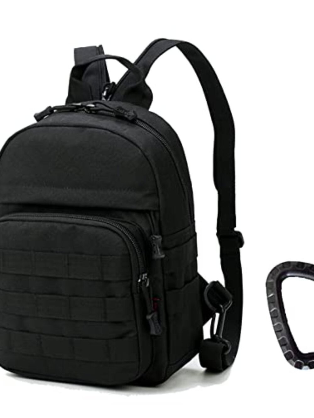 Mini Tactical Backpack 6L Sling Bag Nylon Water Resistant Hiking Daypack
